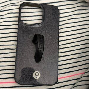 Loopy Black Phone 13 pro Case with Grip